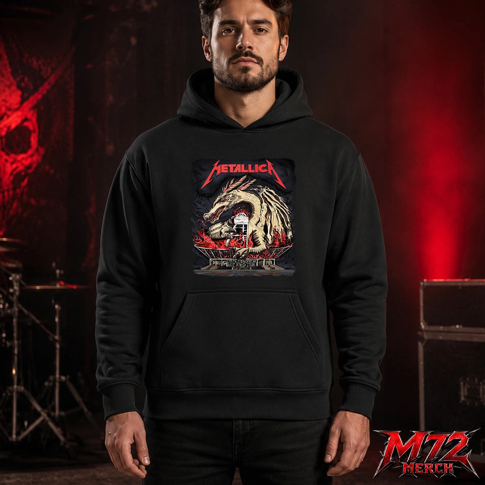 Metallica World Tour M72 May 19 2026 Chorzów Poland Stadion Śląski Dragon Stadium Hoodie